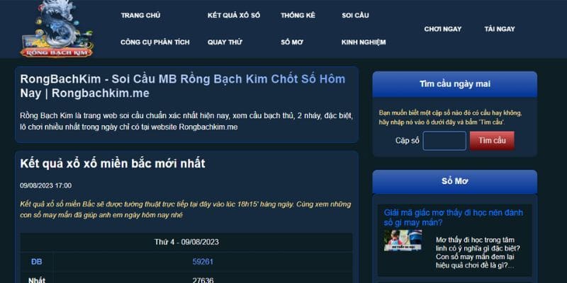 Website rong bach kim sở hữu đội ngũ tư vấn, chuyên gia với chuyên môn cao