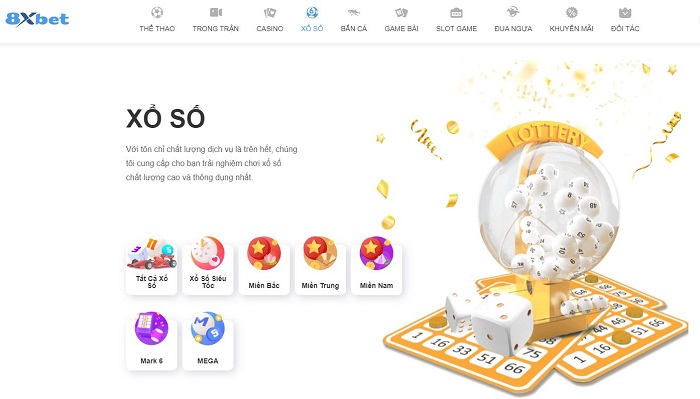 Nhà cái số đề đẳng cấp 8Xbet