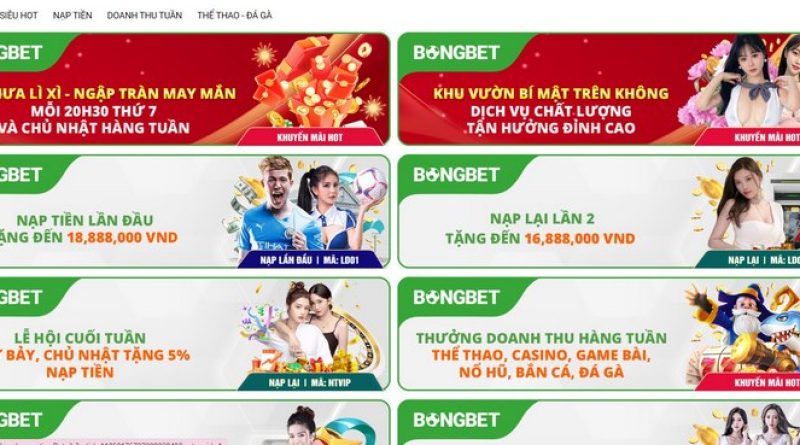 Bongbet Và Những Khuyến Mãi Siêu Hấp Dẫn Mà Gamer Không Nên Bỏ Qua