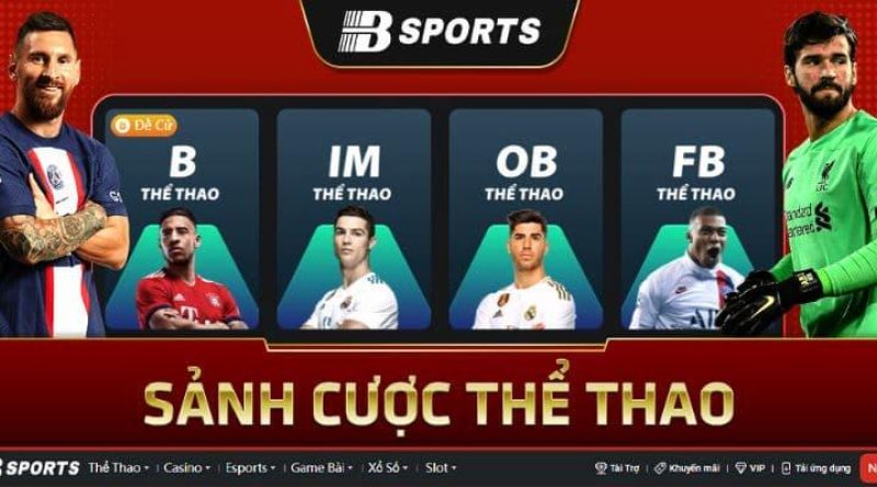 Bsports – Địa chỉ cá cược thể thao hàng đầu Việt Nam 