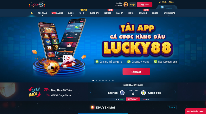 Lucky88 – Khám Phá Sân Chơi Trực Tuyến HOT Nhất Năm 2024