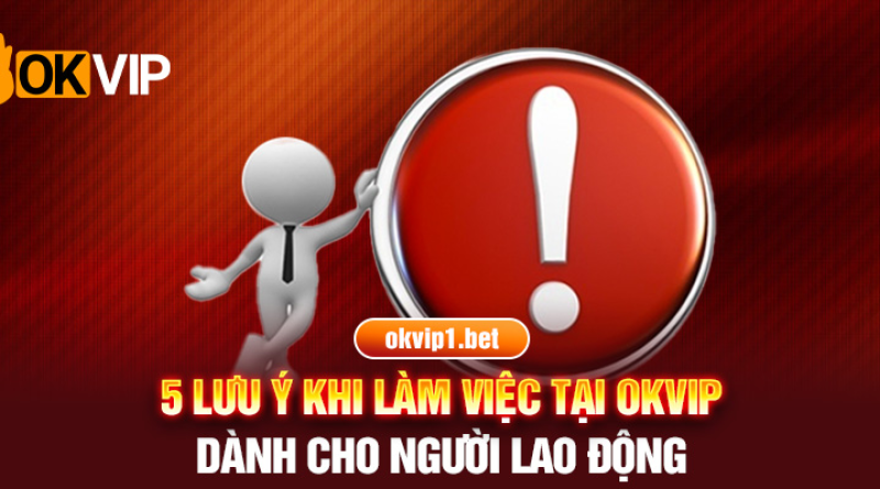 Những Lưu Ý Khi Làm Việc Tại OKVIP Bạn Cần Nắm Được Khi Ứng Tuyển 