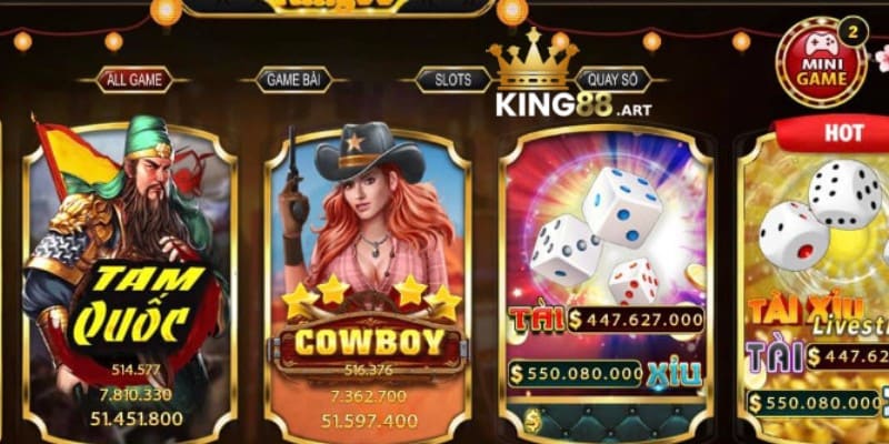 Tham gia cá cược tại King88 casino online