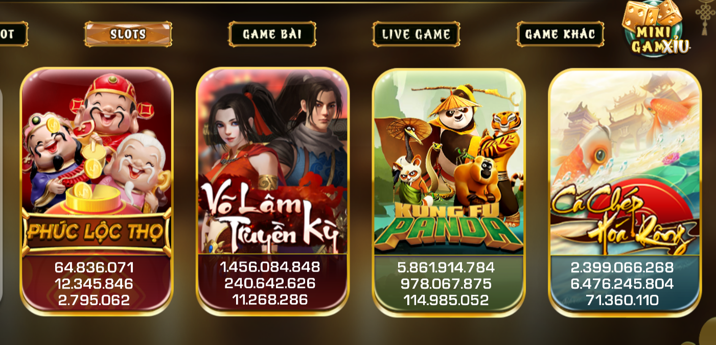 Tổng hợp các game Slots hấp dẫn tại nhà cái iWin