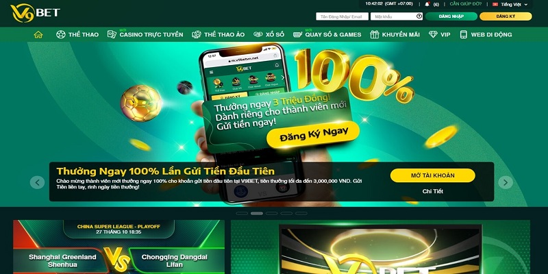 Khám phá kho sản phẩm cá cược hấp dẫn tại V9bet