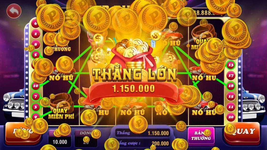 Hình ảnh người chơi vui mừng nhận thưởng lớn từ game nổ hũ đổi thưởng