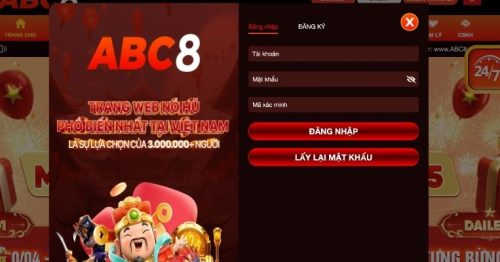 Hướng Dẫn Cách Đăng Nhập ABC8 – Trải Nghiệm Giải Trí 2025