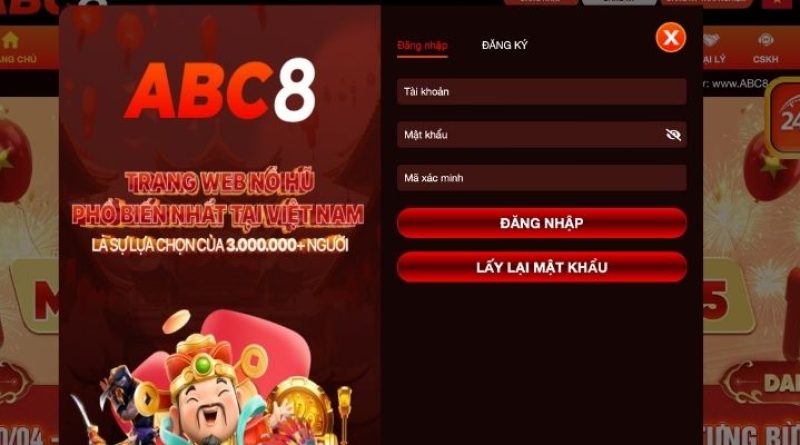Hướng Dẫn Cách Đăng Nhập ABC8 – Trải Nghiệm Giải Trí 2025